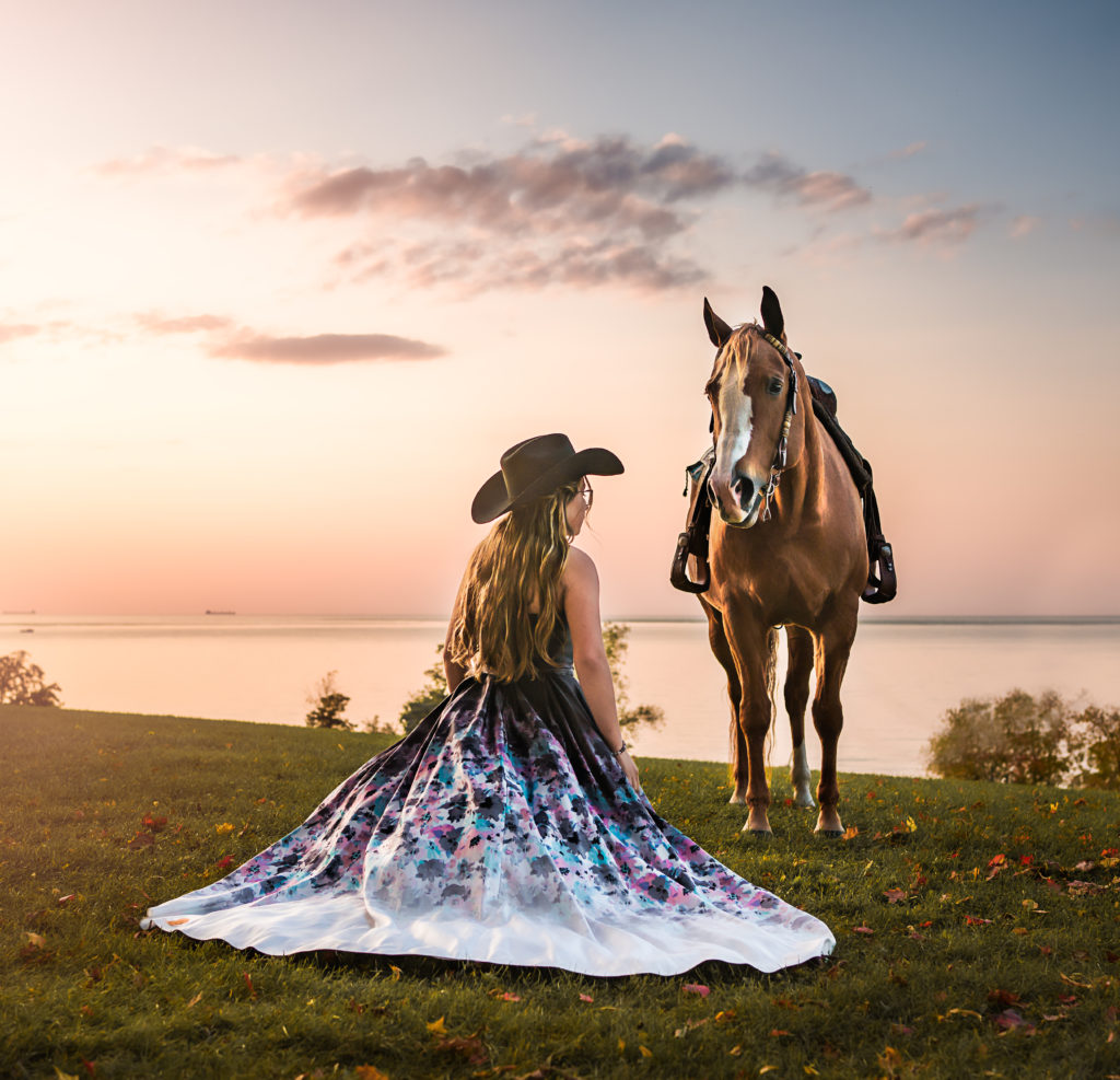 Buffalo, NY and WNY Senior Photographer. Fort Niagara State Park. Bold and Emotive Senior Portrait. Lake and pier senior portrait. Lewison NY, Newfane NY, Wilson, NY, Buffalo, NY. Golden Hour Senior Session. Jessica Stewart Photography. Equine Photography