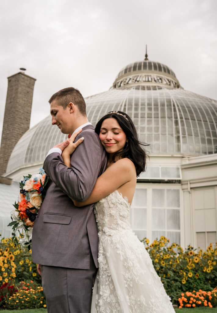 Buffalo NY wedding photographer Rochester NY wedding photographer WNY wedding photographer The Botanical Gardens Buffalo NY