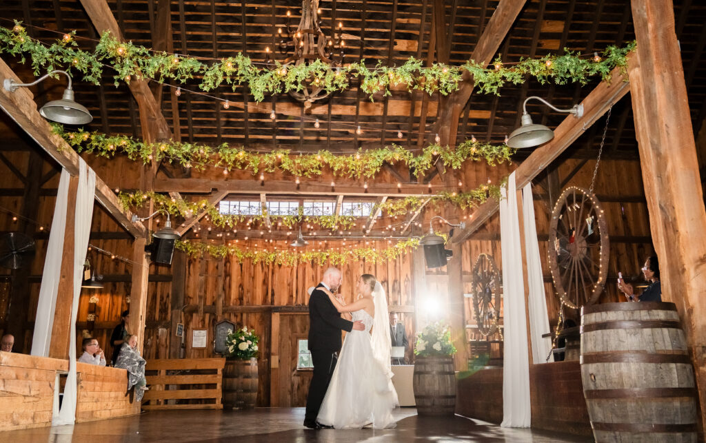 Buffalo NY wedding photographer Rochester NY wedding photographer WNY wedding photographer Hayloft in The Garden East Aurora NY