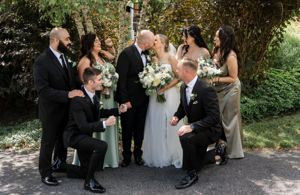 Buffalo NY wedding photographer Rochester NY wedding photographer WNY wedding photographer Hayloft in The Garden East Aurora NY