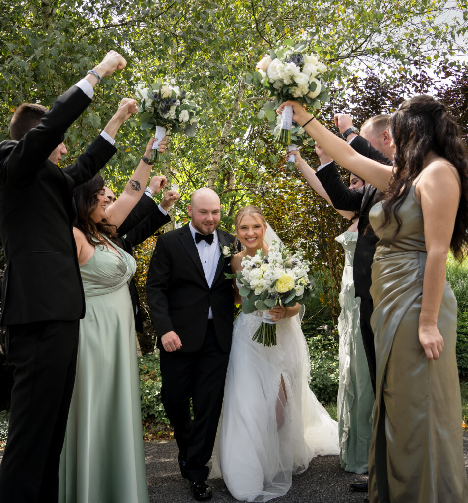 Buffalo NY wedding photographer Rochester NY wedding photographer WNY wedding photographer Hayloft in The Garden East Aurora NY